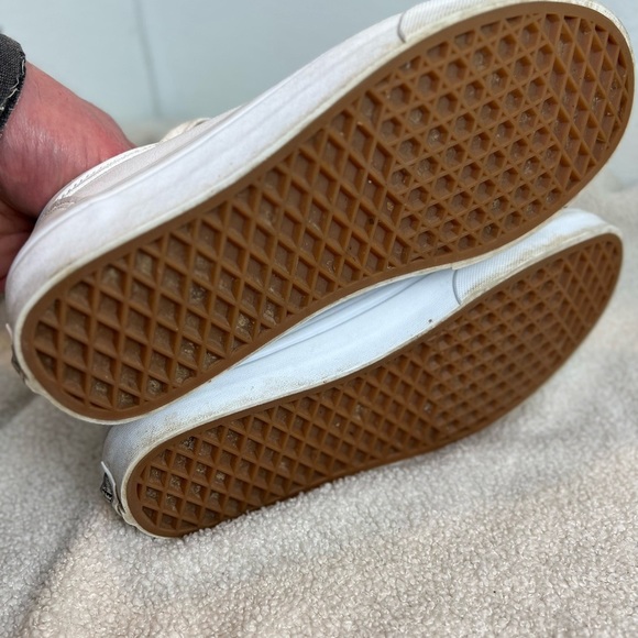 VANS Old Skool White Skate Sneaker Womens 7.5 - Picture 7 of 7